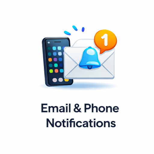 Email & Phone Notifications